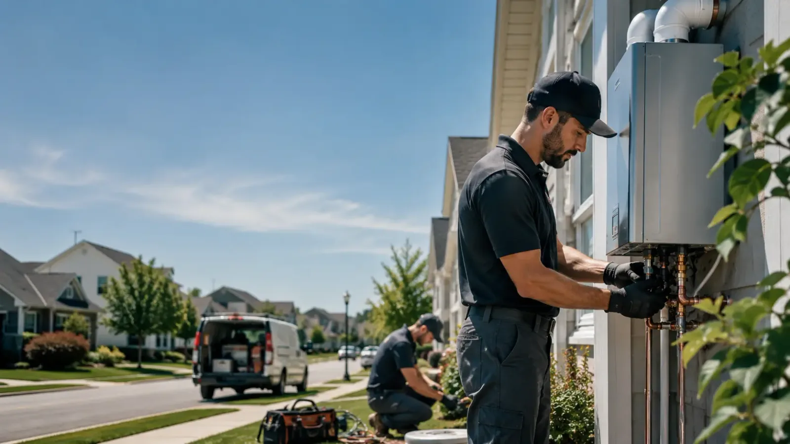 Tankless Water Heater Installation in Spurger, TX